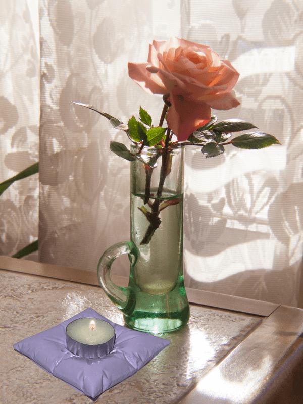 «Pute» te-lys holder.